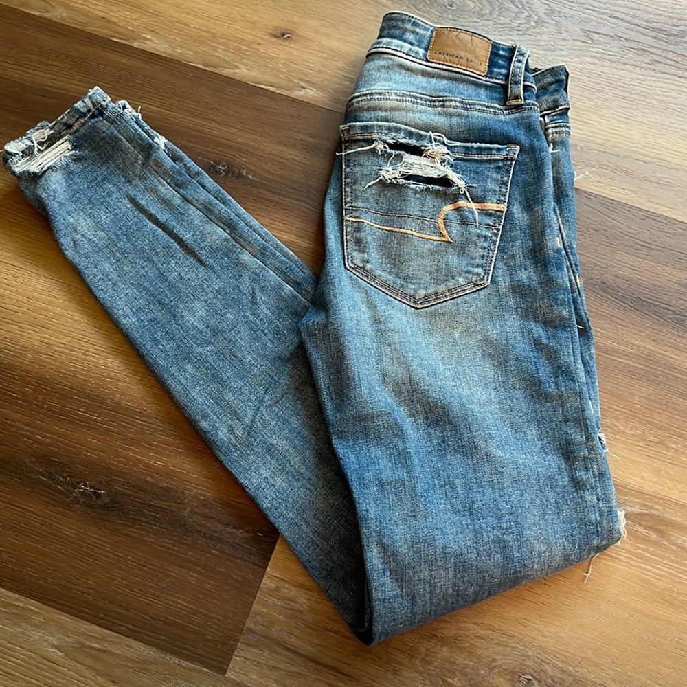 American Eagle High Rise Jegging
